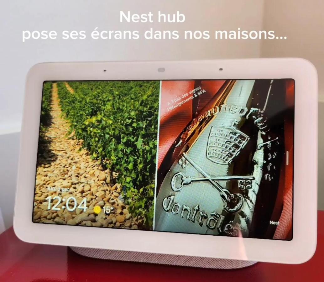 A 2 pas des vignes, hébergements et SPA à Châteauneuf du Pape, maison numéro 6 Exterior foto