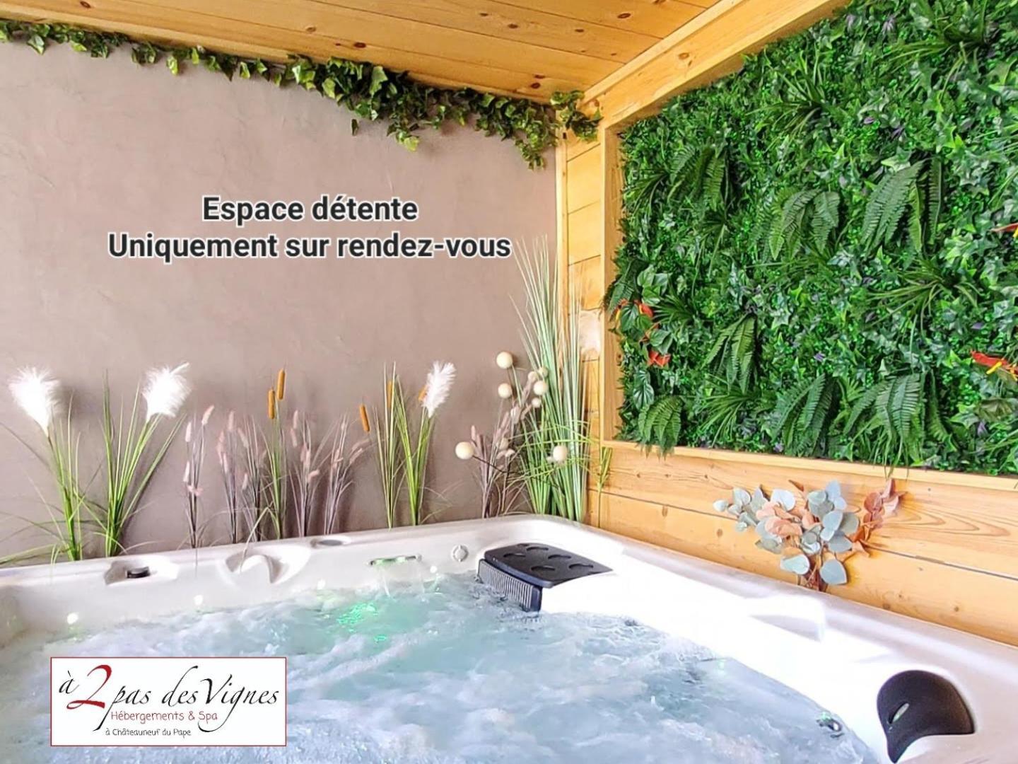 A 2 pas des vignes, hébergements et SPA à Châteauneuf du Pape, maison numéro 6 Exterior foto
